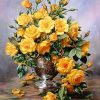 Yellow Flowers - Paint By Number