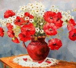 Red Poppies - Paint By Numbers