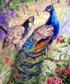 Royal Peacock - Birds Paint By Number