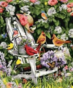 Adirondack Cardinals - Paint By Numbers