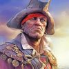 Scary Pirate – Paint By Numbers