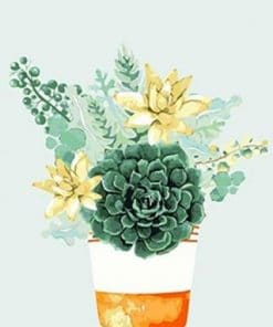 Succulent Bouquet - Paint By Number