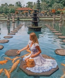 Tirta Gangga Indonesia - Paint By Numbers