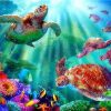 Tortoise Marine - Paint By Numbers