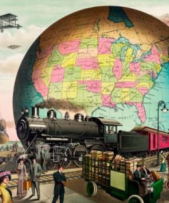 Twentieth Century Train - Paint By Number