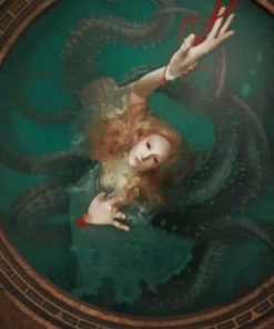 Octopus Woman - Paint By Numbers