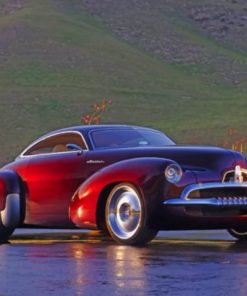 Vintage Muscle Car - Paint By Number