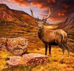 Wild Deer – Paint By Number