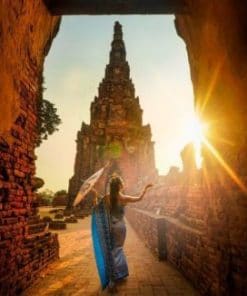 Woman In Thailand paint by numbers