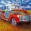 Abandoned Vintage Truck - Paint By Numbers