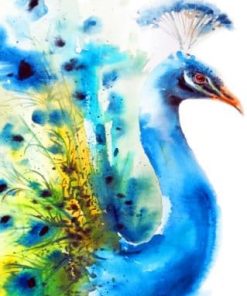 Aesthetic Peacock - Birds Paint By Number