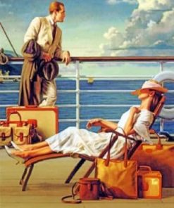 Aesthetic Vintage Couple - Paint By Numbers