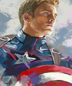 Aesthetic Captain America – Paint By Number