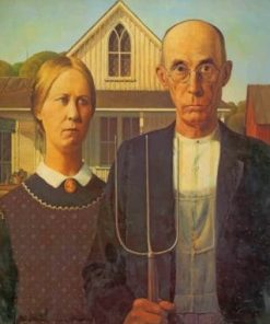American Gothic – Paint By Number