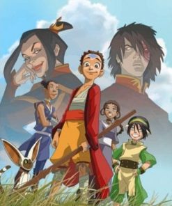 Avatar The Last Airbender Squad Anime - Paint By Numbers