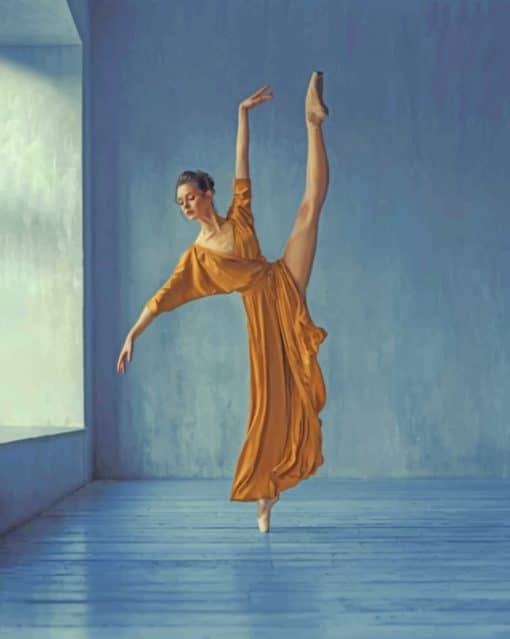 Ballet Dancer paint by numbers