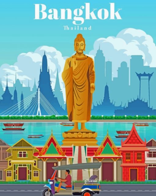Bangkok paint by numbers