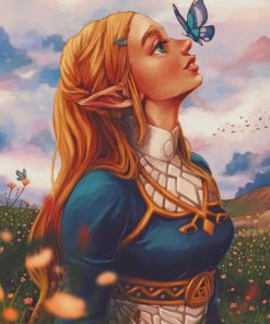 Princess Zelda - Paint By Number