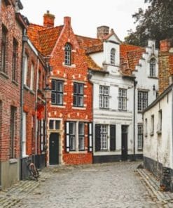 Belgium Streets Architecture – Paint By Number