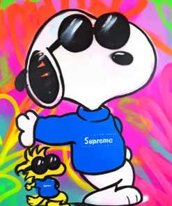 Supreme Snoopy – Paint By Number