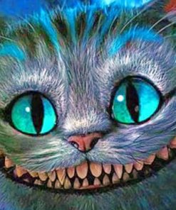 Cheshire Cat Smiling - Cartoons And Animations Paint By Numbers