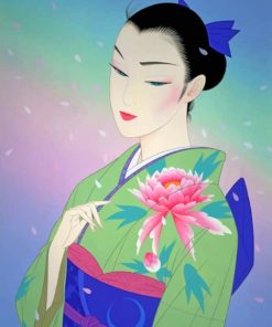 Chinese Woman - Paint By Numbers