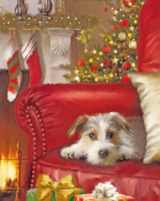 Christm paint by numbers