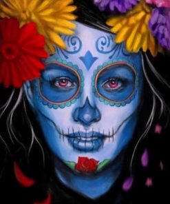 Female Sugar Skull – Paint By Numbers