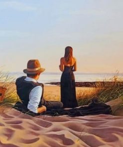 Couple On The Beach - Paint By Numbers