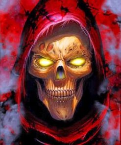 Dangerous Skull – Paint By Number