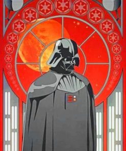 Darth Vader - Paint By Numbers