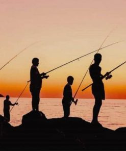 Fishers Silhouette – Paint By Number