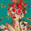 Flowers Lady paint by numbers
