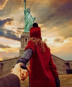 Follow Me To The Statue Of Liberty – Paint By Number