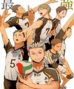 Fukurodani Team - Paint By Number