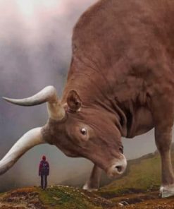 Giant Longhorn - Paint By Number