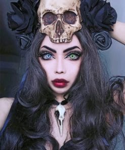 Gothic Girl paint by numbers