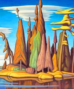 Group Of Seven Art Paint by numbers