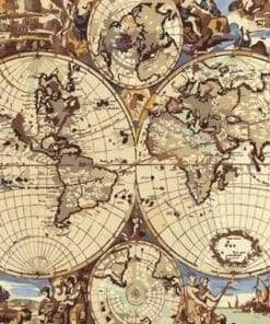 The World Map - Paint By Number