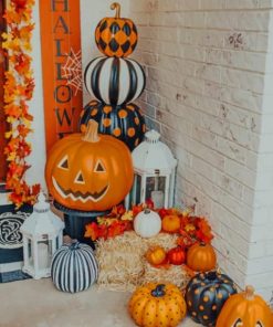 Halloween Outdoor Decor – Paint By Numbers