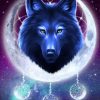 Galaxy Wolf - Paint By Numbers