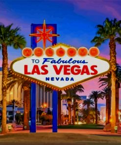 las vegas paint by numbers
