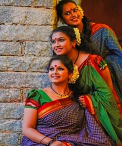 Indian Hindu Women - Paint By Number