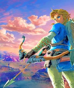 Legend Of Zelda Breath Of The Wild - Paint By Number