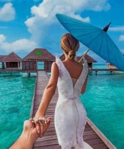 Let’s Stay In Maldives Forever – Paint By Number