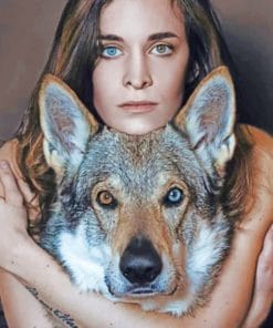 Like Dog Like Girl – Animals Paint By Number