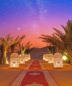 Moroccan Marrakesh Landscape – NEW Paint By Numbers