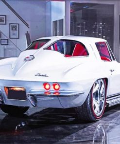 Vintage Chevrolet Corvette - Paint By Number