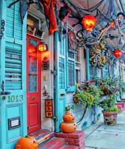 New Orleans At Halloween – Paint By Number