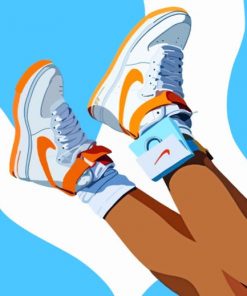 Nike Sneaker – Paint By Number